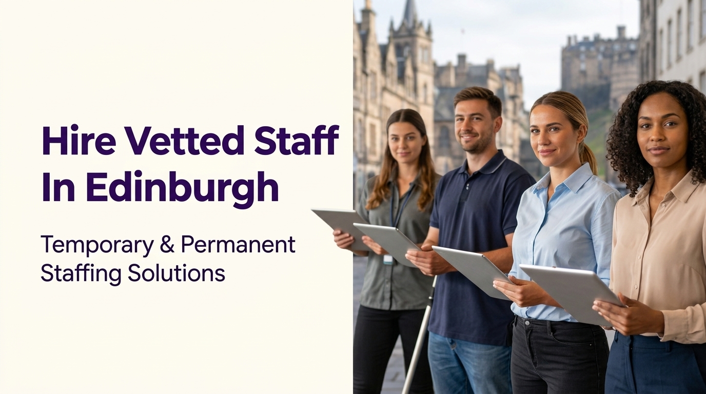 Hire Vetted Staff In Edinburgh | Staff Direct