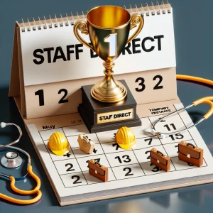 Staff Direct recruiters matching temporary workers with job opportunities