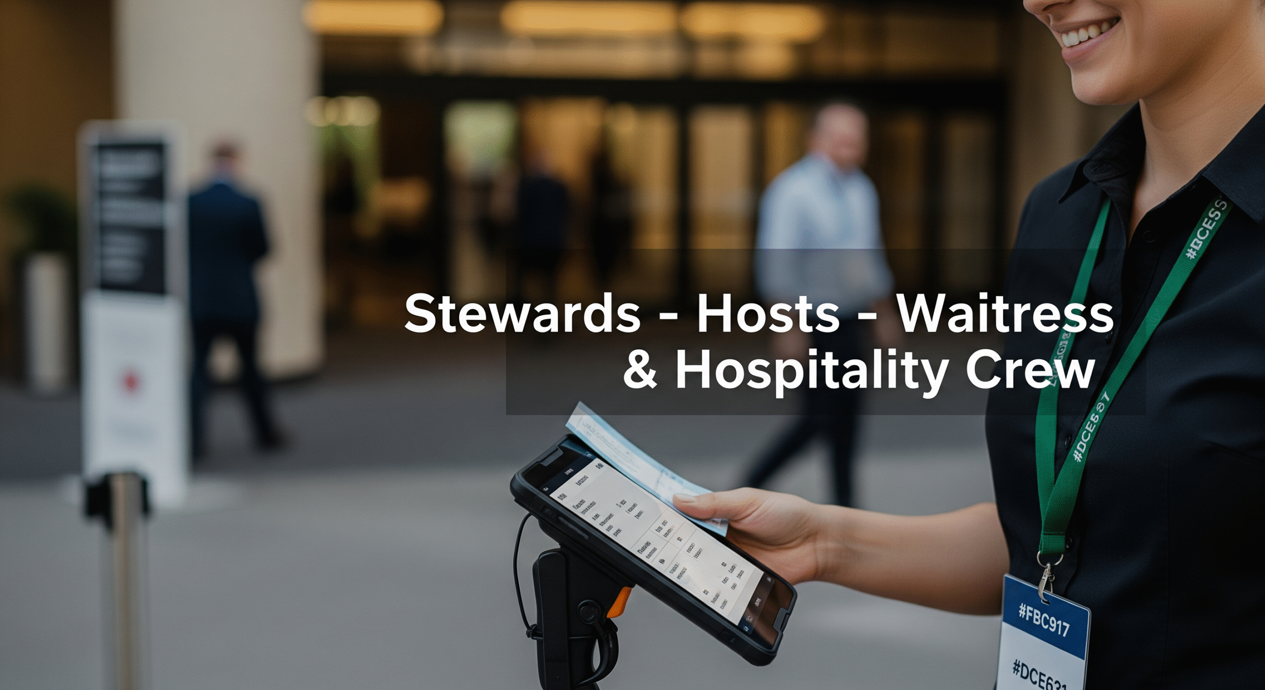 Book Professional Event Staff