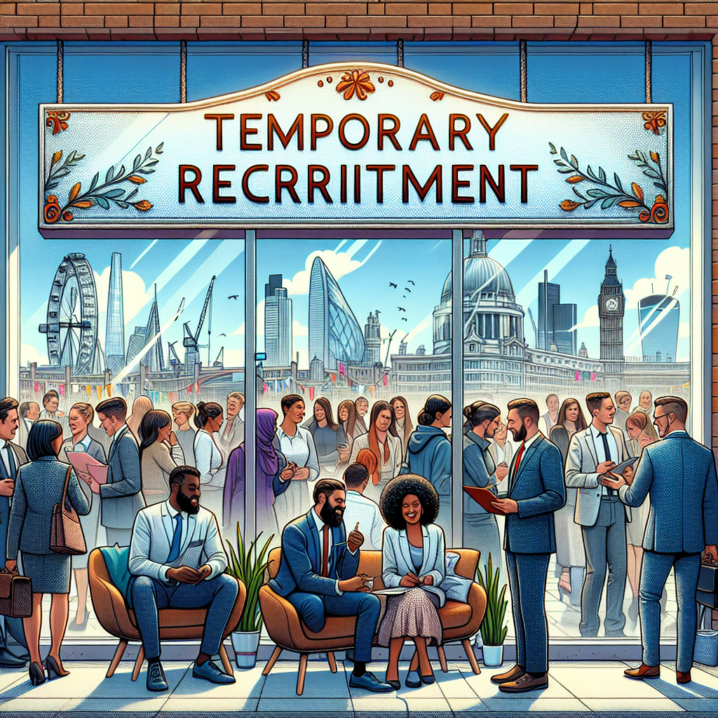 Temporary recruitment agency in London connecting businesses with skilled professionals