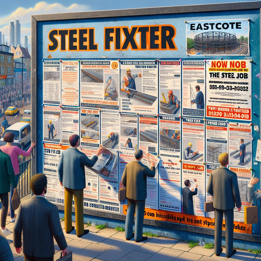 Find Steel Fixer Jobs in Eastcote