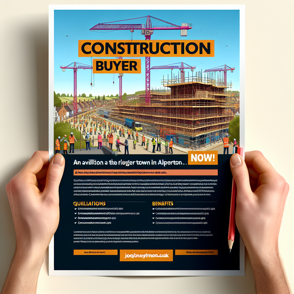 Find Construction Buyer Jobs in Alperton