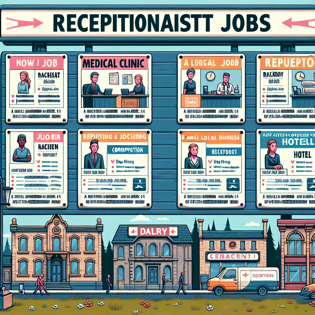 Find Receptionist Jobs in Dalry
