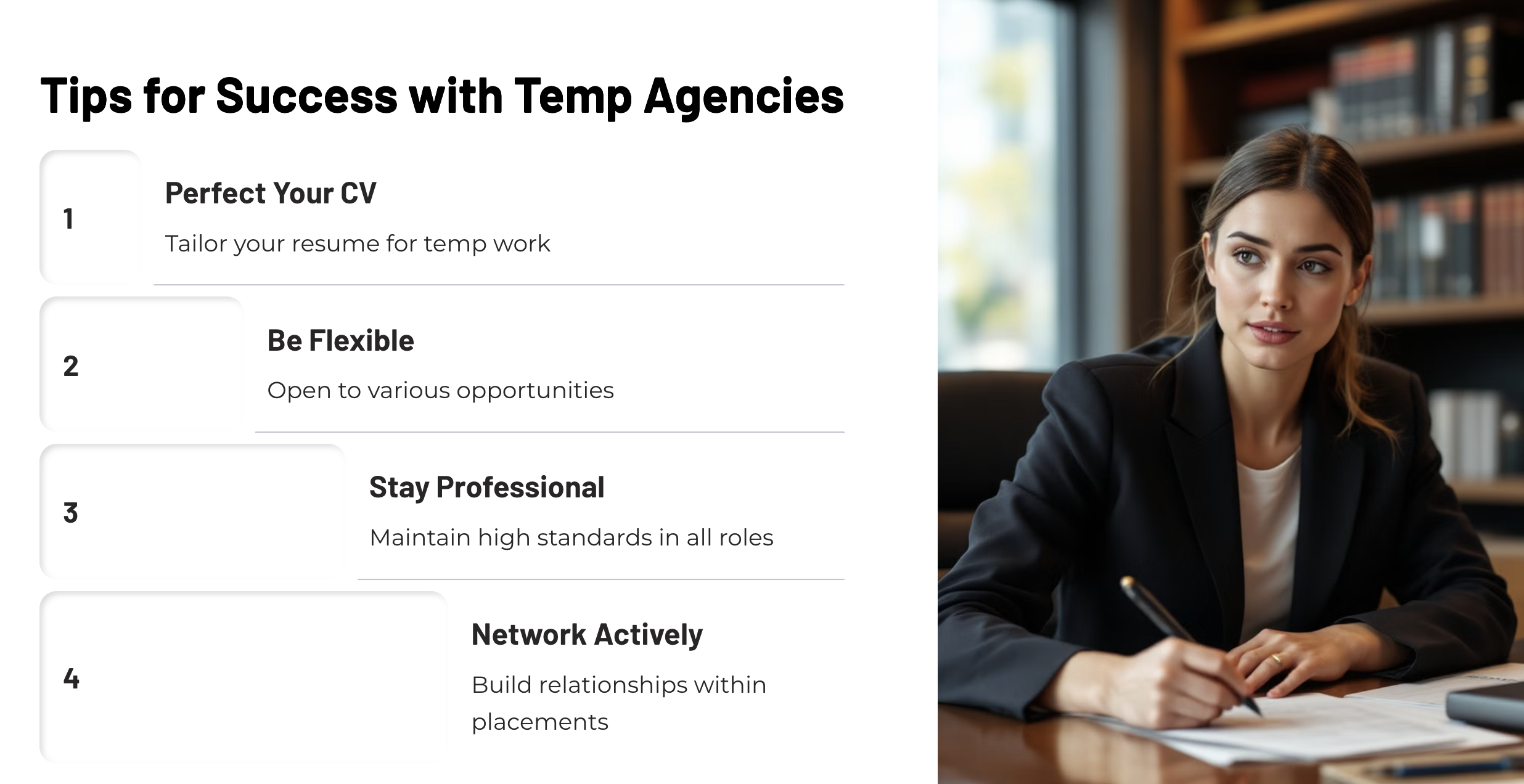 Tips for Success with Temp Agencies
