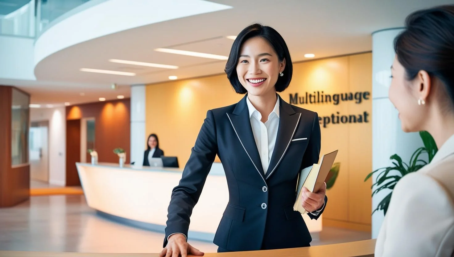 Temporary Positions: Multilingual Corporate Receptionist Needed in Uxbridge