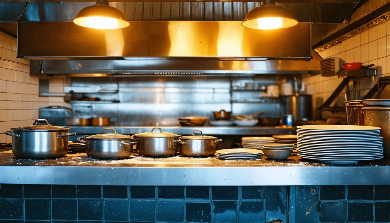 Team Staffing aims to improve a cluttered restaurant kitchen with innovative solutions.