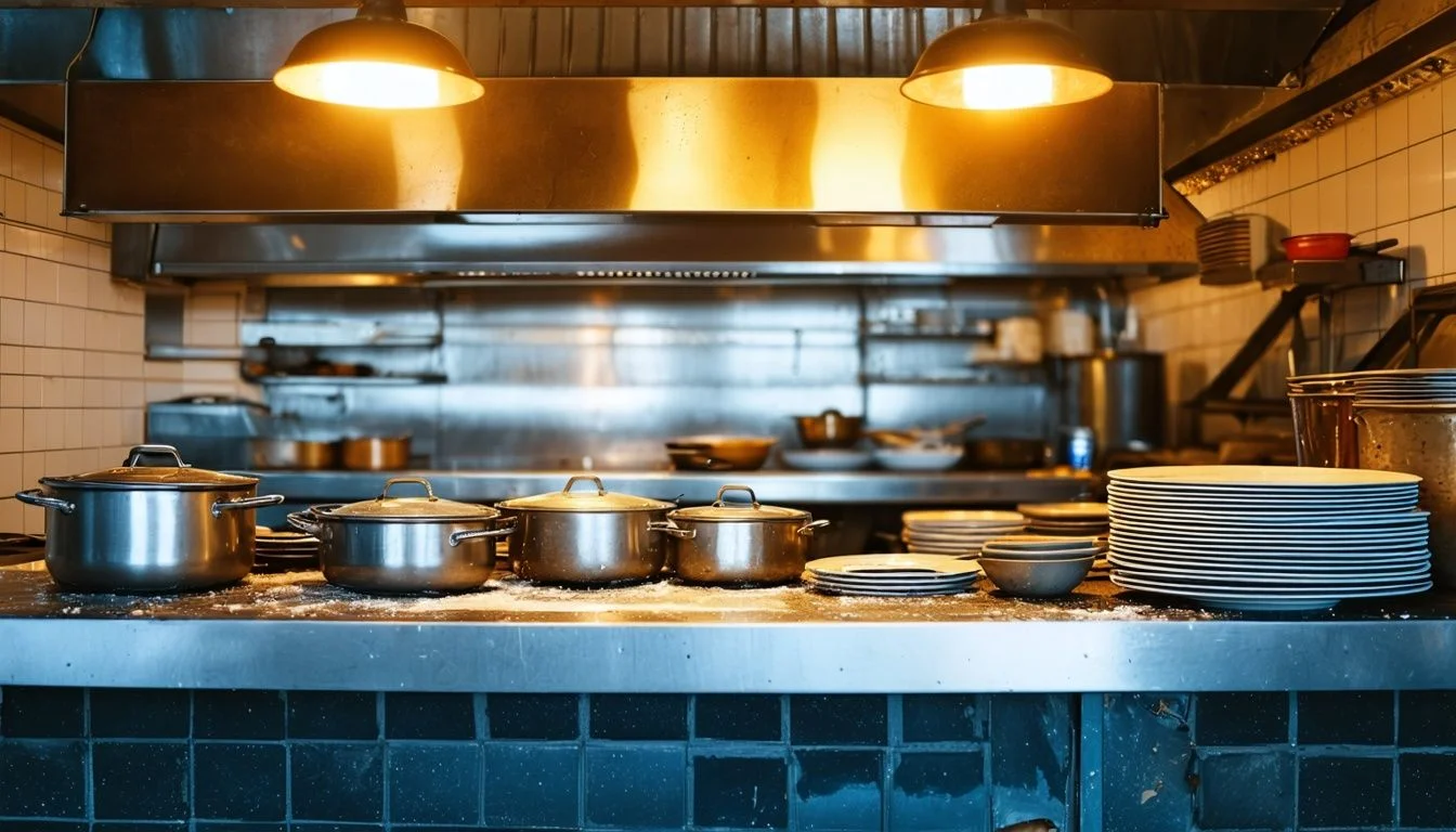 Team Staffing aims to improve a cluttered restaurant kitchen with innovative solutions. Team Staffing aims to improve a cluttered restaurant kitchen with innovative solutions.