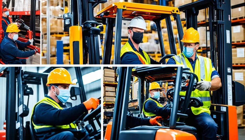 Forklift operator qualifications and skills Brinklow
