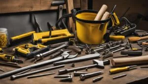 Handyman team working on a large-scale project