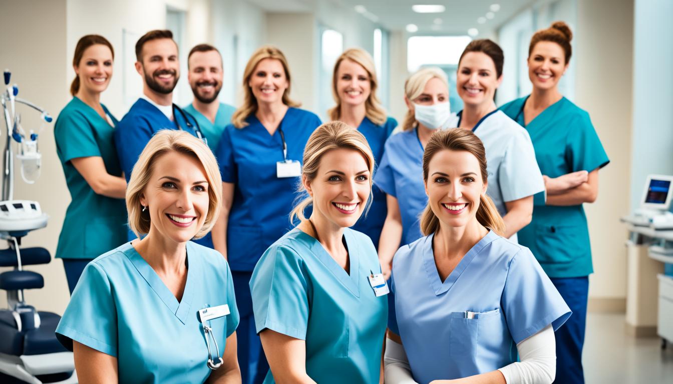 Staff Direct recruitment process visualization for nursing professionals