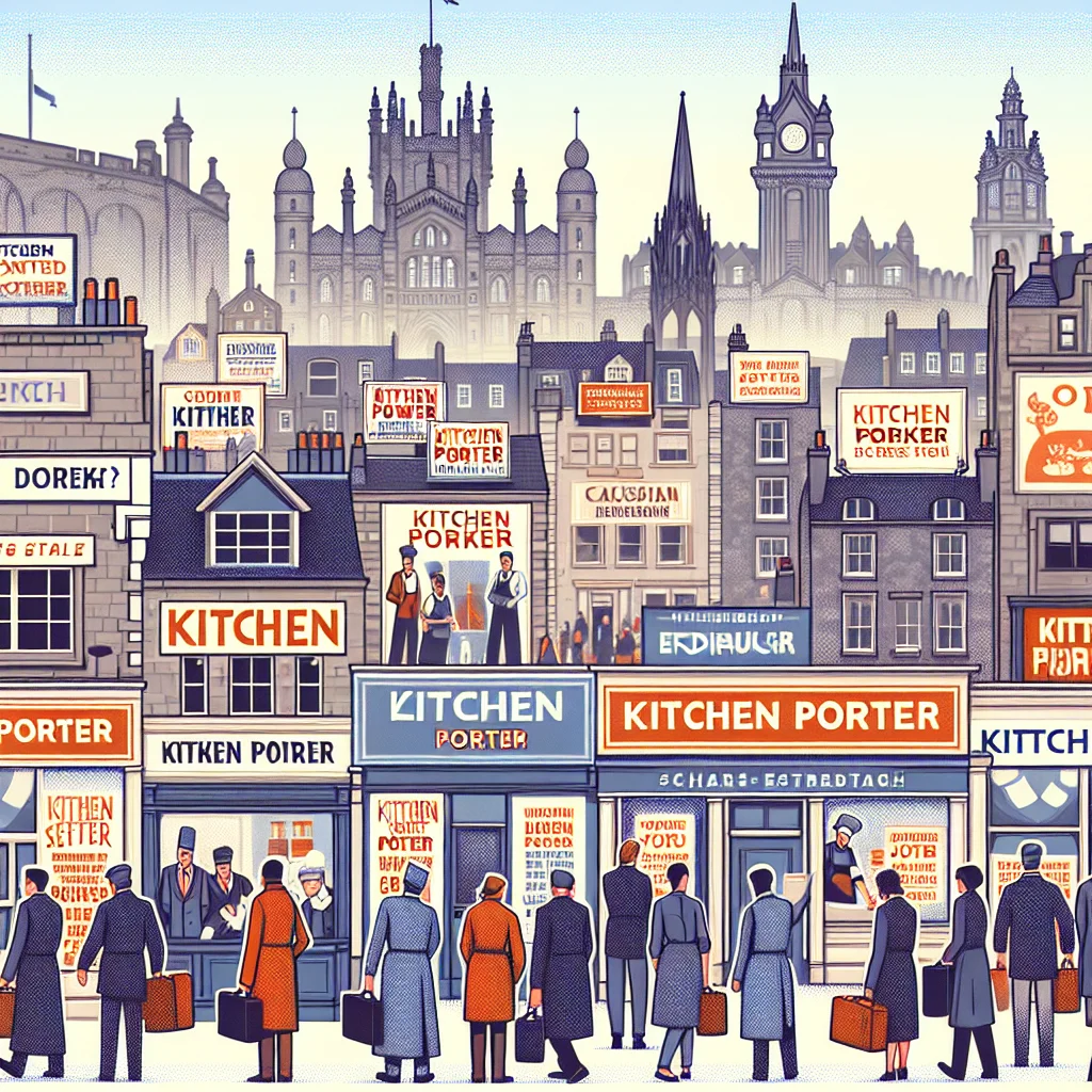 Find Kitchen Porter Jobs in Edinburgh