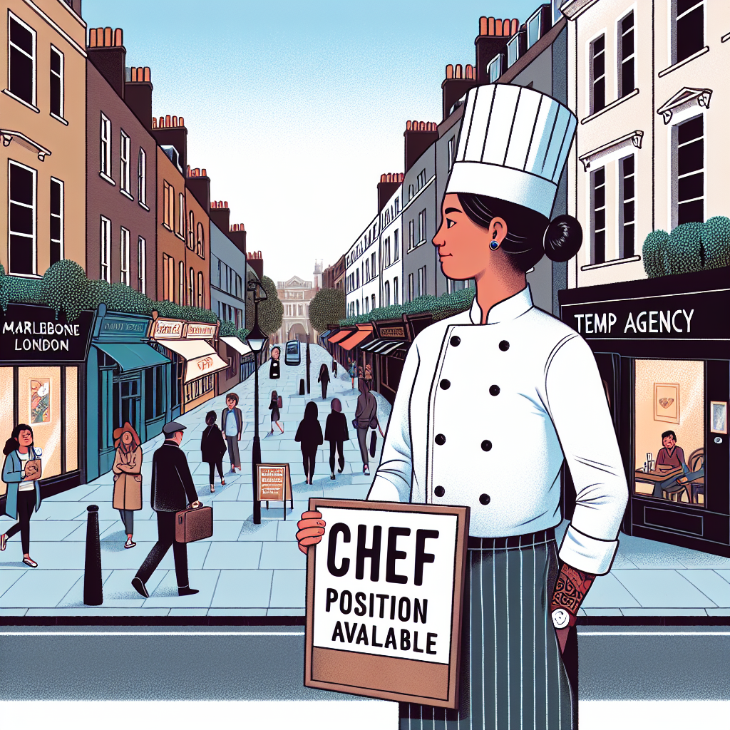 Find Temp Agency Chef Job in Marylebone