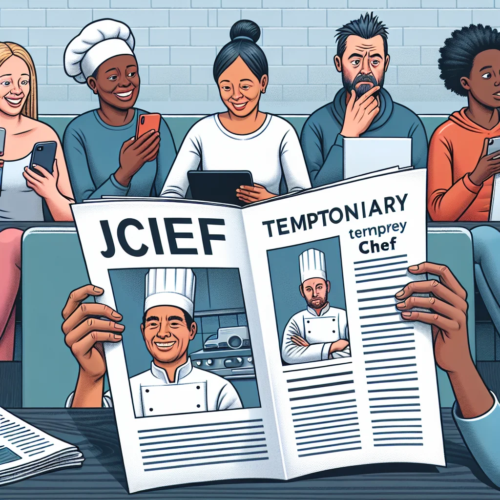Find Temp Agency Chef Job in Paddington