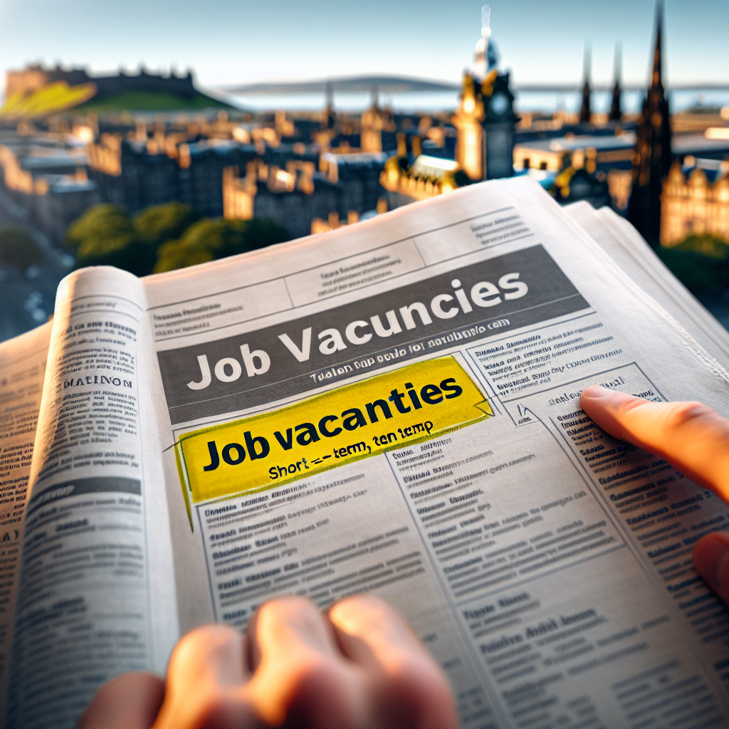 Find Temporary Job in Edinburgh