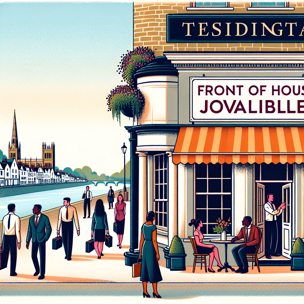 Find Hospitallity Agency Front of House Jobs in Teddington