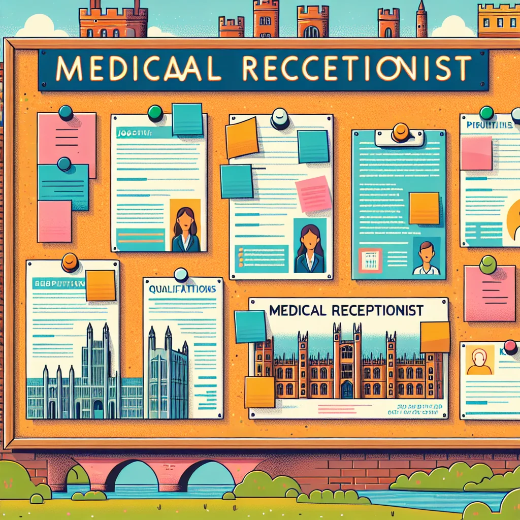 Find Medical Receptionist Jobs in Cambridge