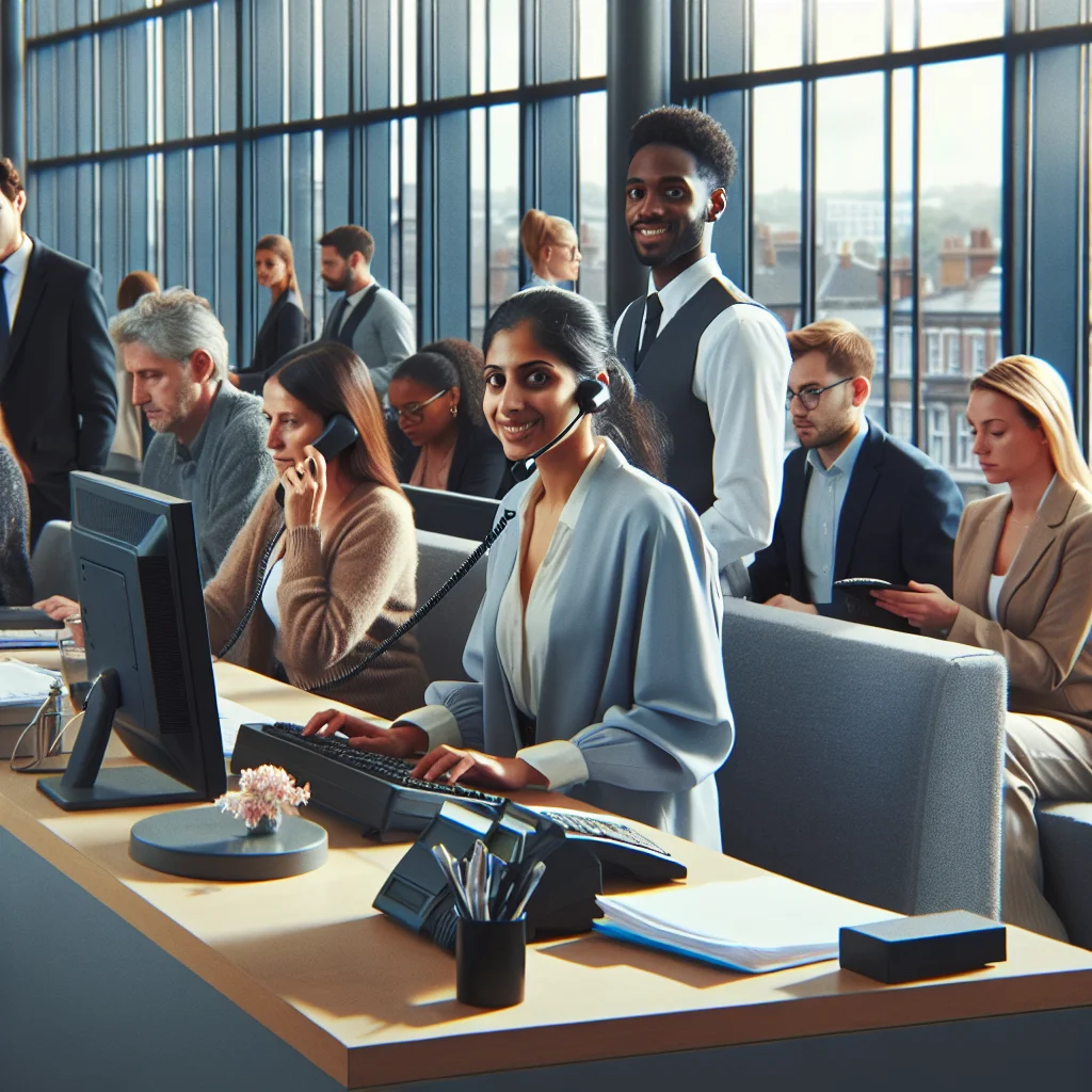 Receptionist Recruiting in Hackney Central