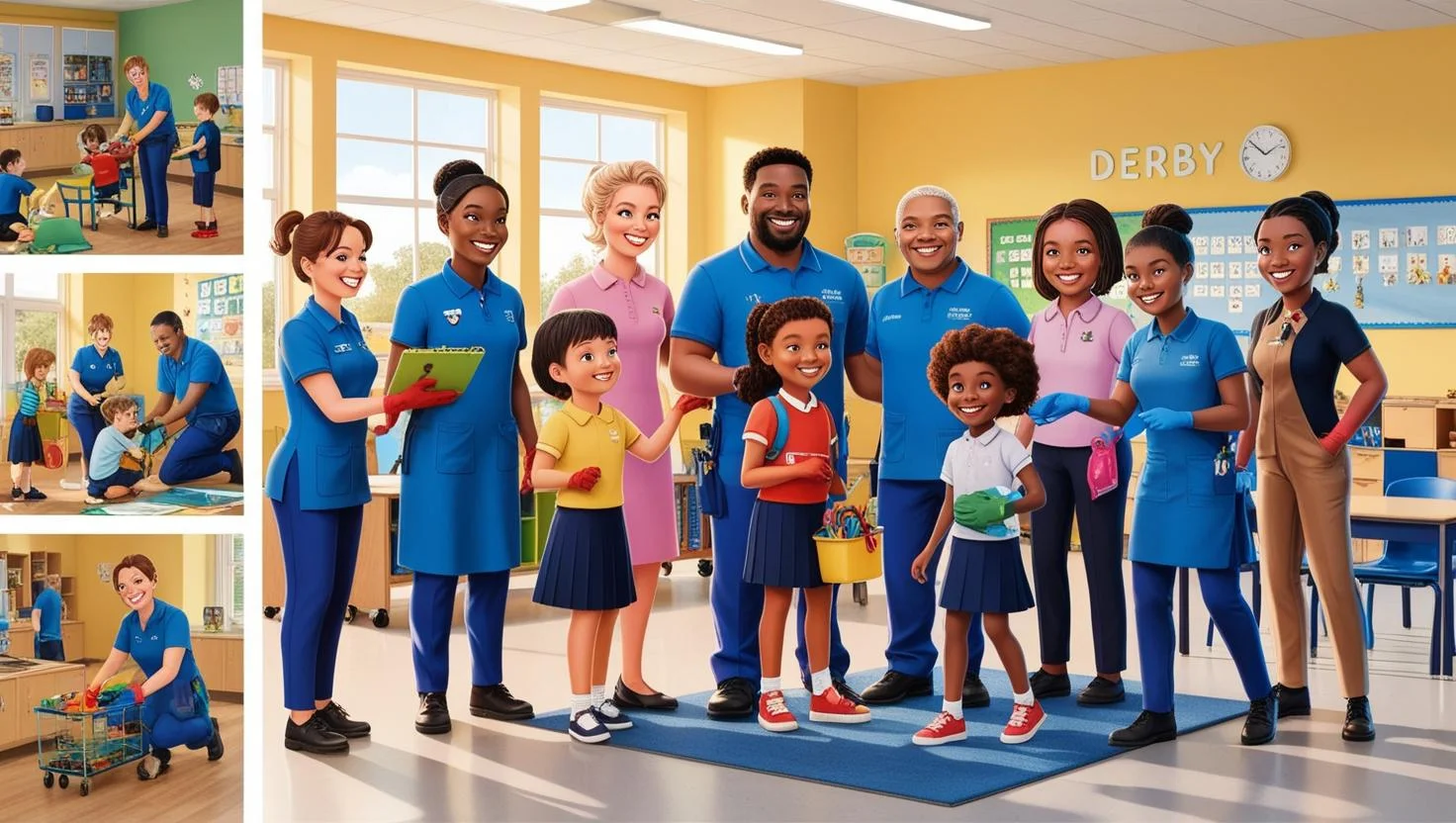 Caretaker Jobs in Derby | School Environment
